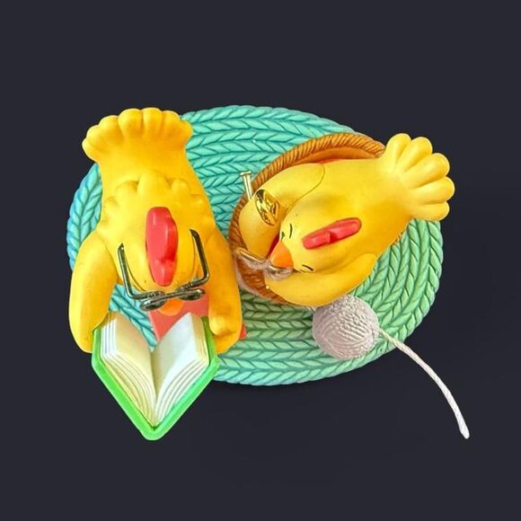 2006 Hallmark Keepsake Ornament “Parents-to-be” Chicken Christmas Holiday - Picture 6 of 8